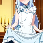 【エロ画像】水色ロン