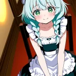 【エロ画像】青髪ツイ
