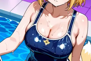 【エロ画像】金髪サイ