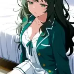 【エロ画像】黒青グラ