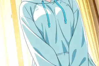 【エロ画像】青髪ショ
