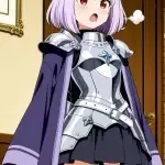 【エロ画像】紫髪アッ