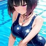 【エロ画像】黒青グラ