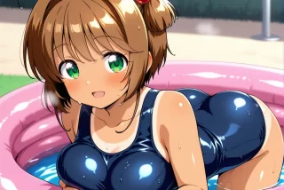 【スク水】あの日、も