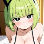 【エロ画像】ライム色