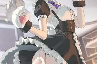 【画像】メイドちゃん