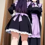 【エロ画像】紫髪ハー