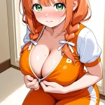 【エロ画像】オレンジ