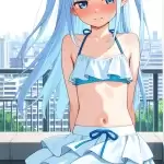 【エロ画像】青髪ロン