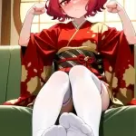 【エロ画像】紫髪くせ