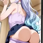 【エロ画像】水色ウェ
