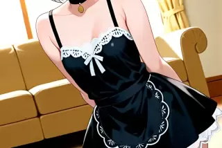 【エロ画像】銀髪ボブ