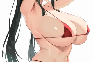 【二次】水着女子の夏