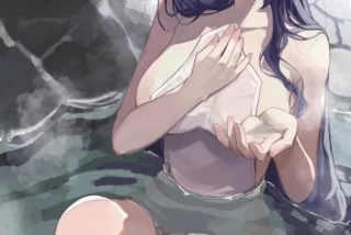 エロ可愛い温泉のエロ