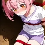 【エロ画像】ピンク髪