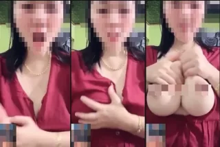 『動画』爆乳の人妻と