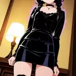 【エロ画像】黒青グラ