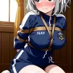 【エロ画像】グレー髪