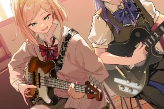 【二次】楽器女子の美