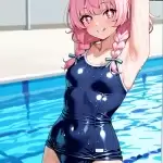 【エロ画像】青髪ツイ