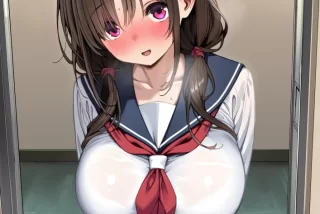 【二次】セーラー服女