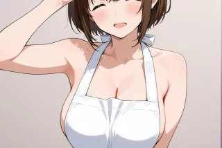 【裸エプロン】飯より