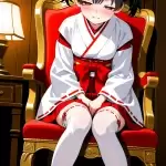 【エロ画像】黒髪刈り