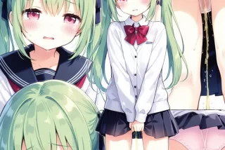 流れる涙とおしっこは