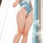 【エロ画像】グレー髪