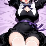 【エロ画像】黒髪ロー