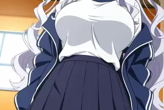 【エロ画像】銀髪ウェ
