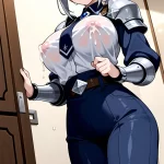 【エロ画像】黒青グラ