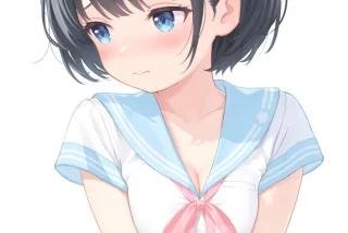 【二次】セーラー服女