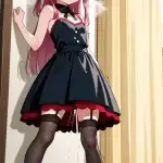 【エロ画像】ピンク髪