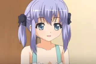 裸エプロン姿の彼女の