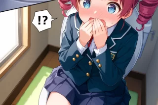 トイレのドアの鍵をか