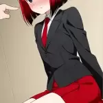【エロ画像】赤髪外ハ