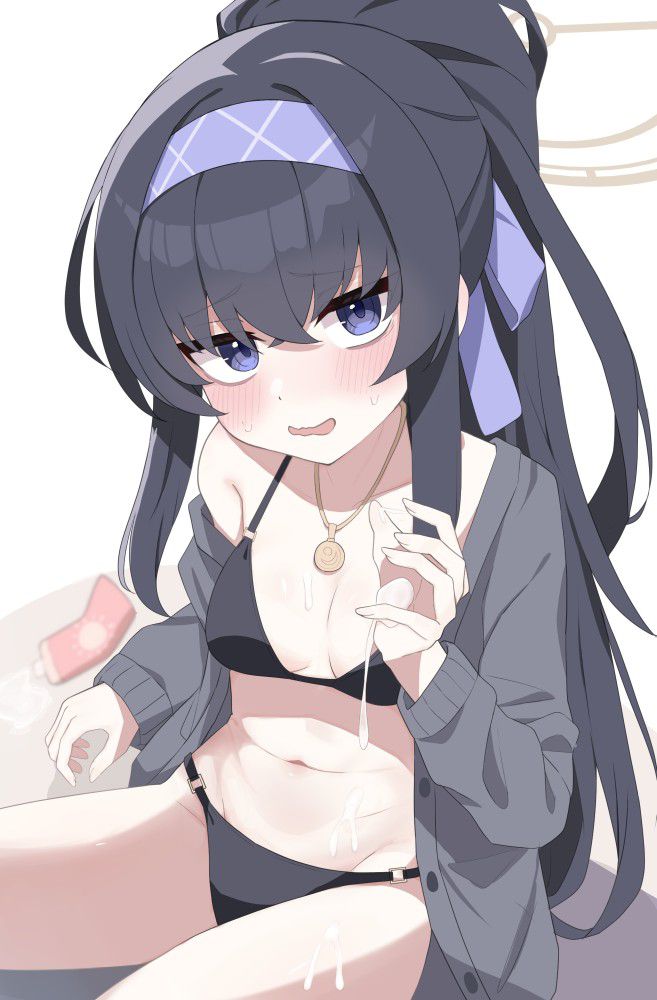 【二次】ポニーテールに髪を結んだ女の子…
